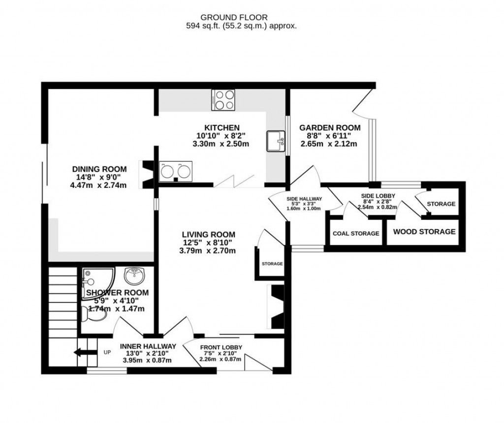 Floorplans For Marsh Road, Leonard Stanley, Stonehouse