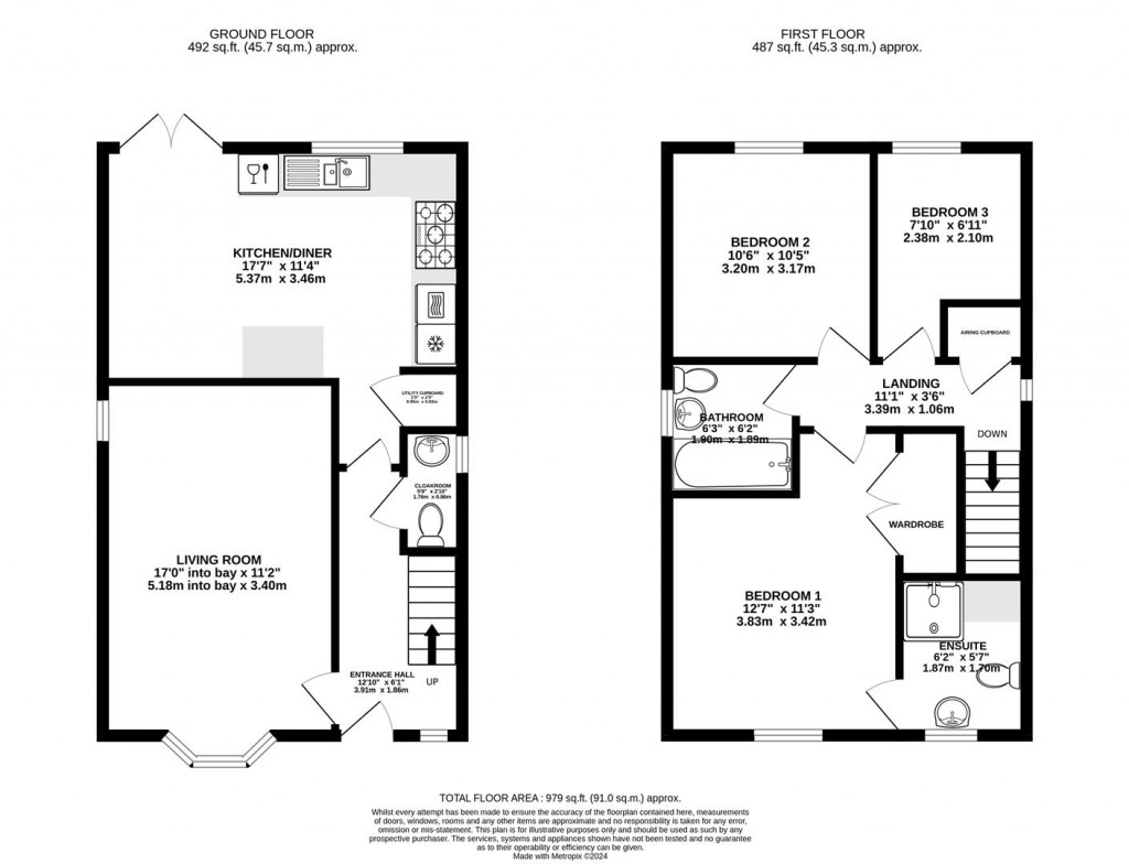 Floorplans For Swallowcroft, Eastington, Stonehouse