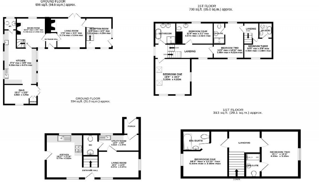 Floorplans For Cyder press Farm, The Leigh, Gloucester