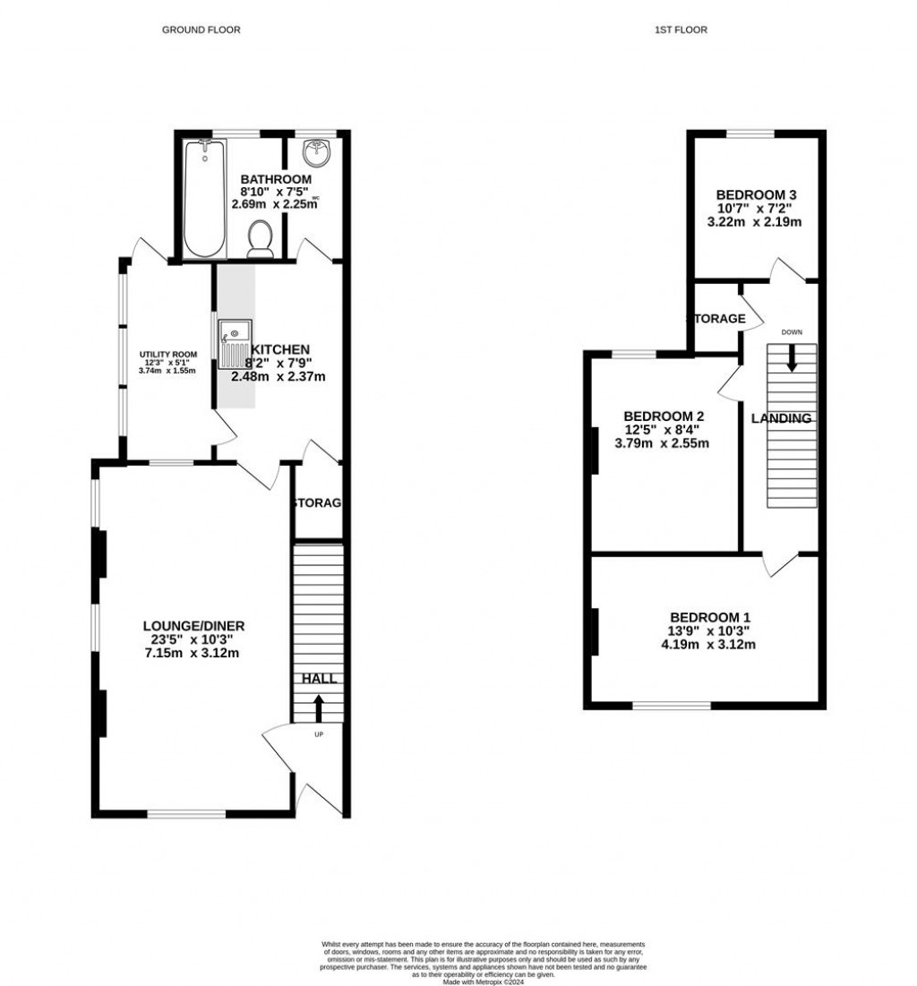 Floorplans For Highworth Road, Gloucester