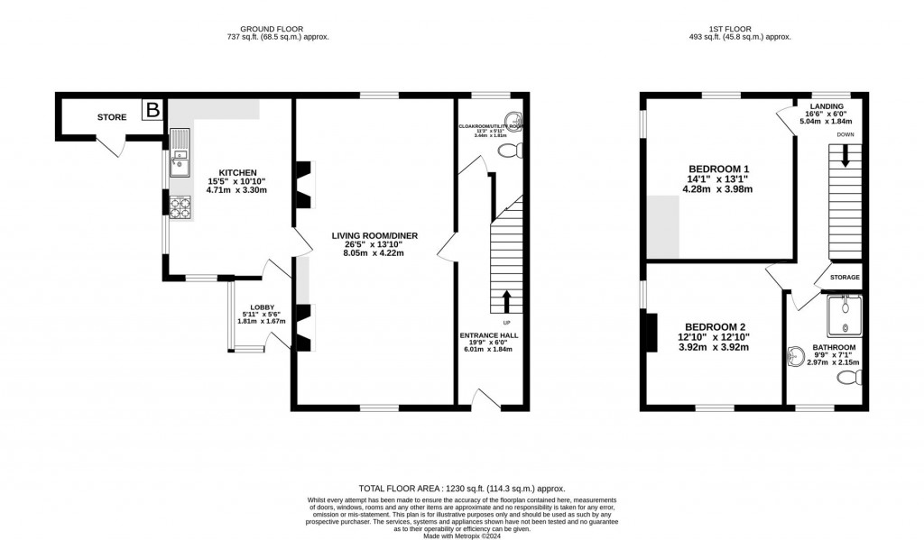 Floorplans For Passage Road, Saul