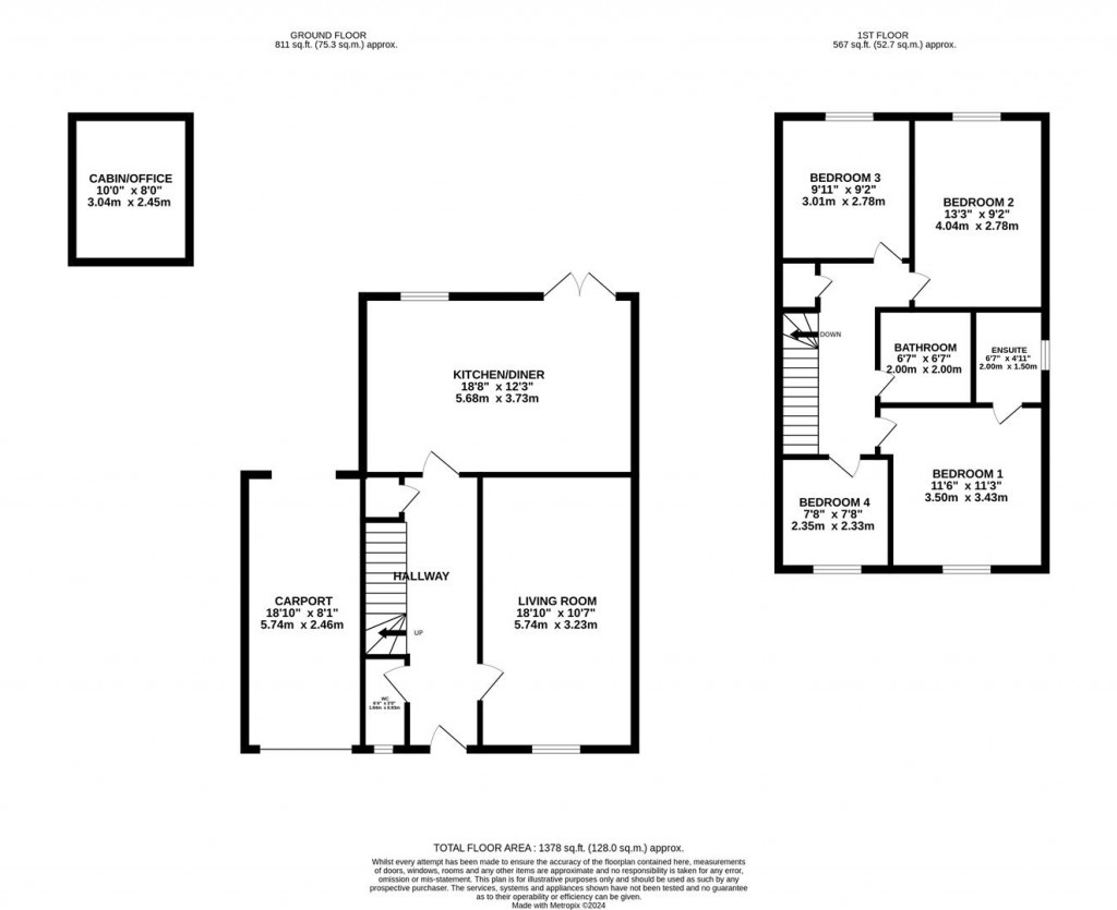 Floorplans For Drovers Way, Newent