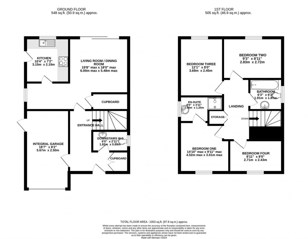 Floorplans For Stroud Road, Tuffley, Gloucester