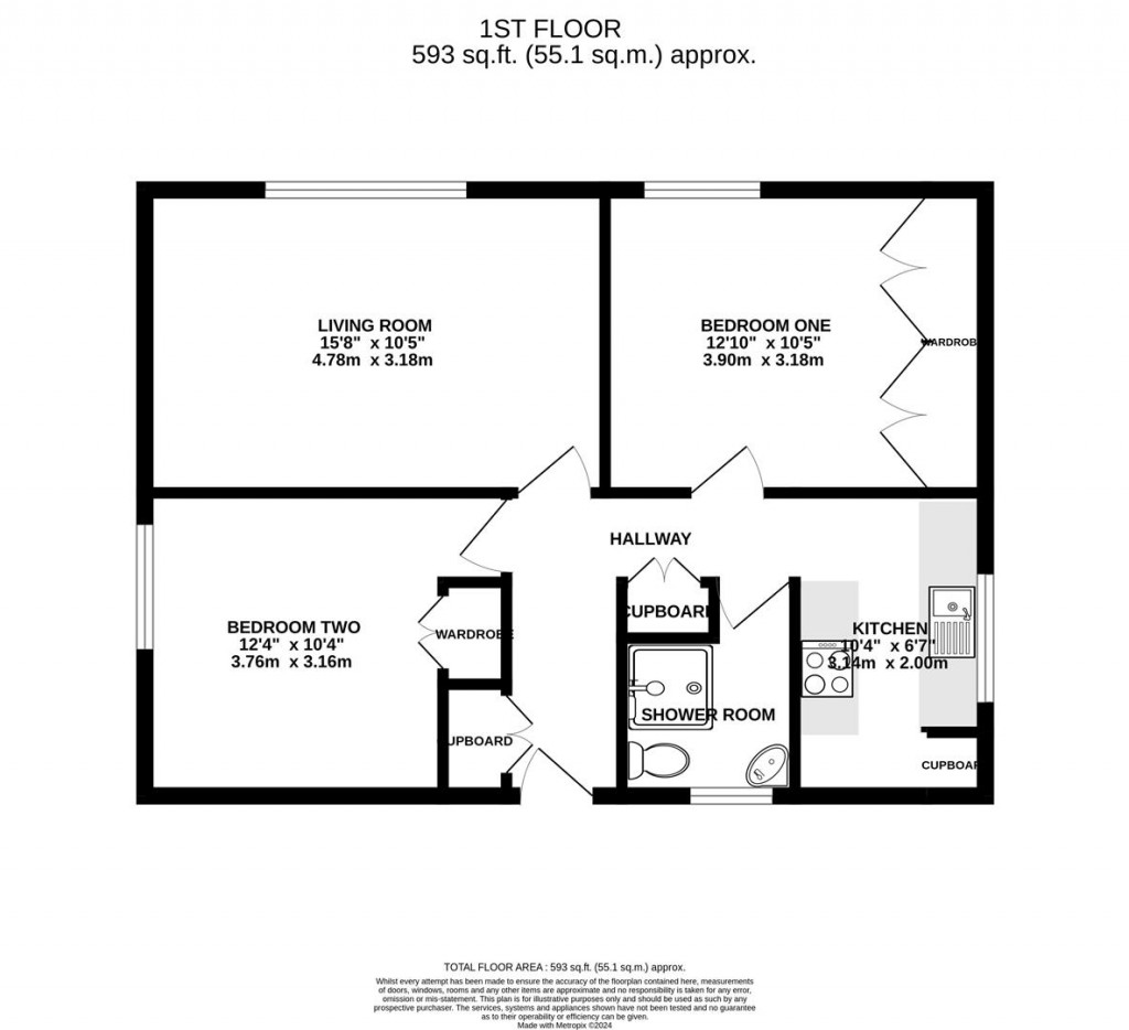 Floorplans For The Cedars, Hucclecote Road, Gloucester