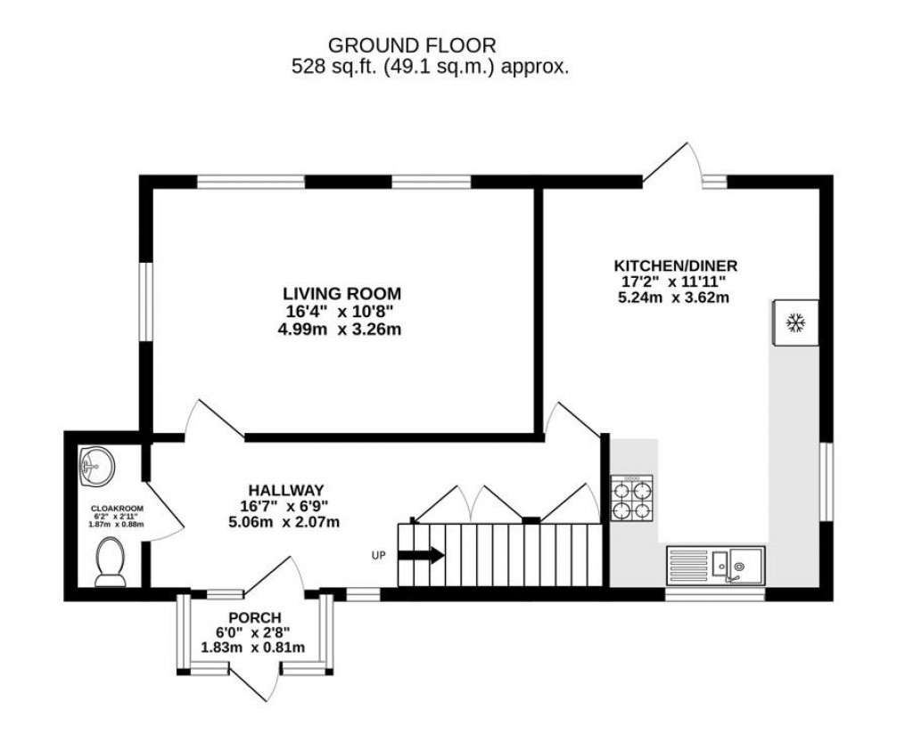 Floorplans For Borough Close, Kings Stanley