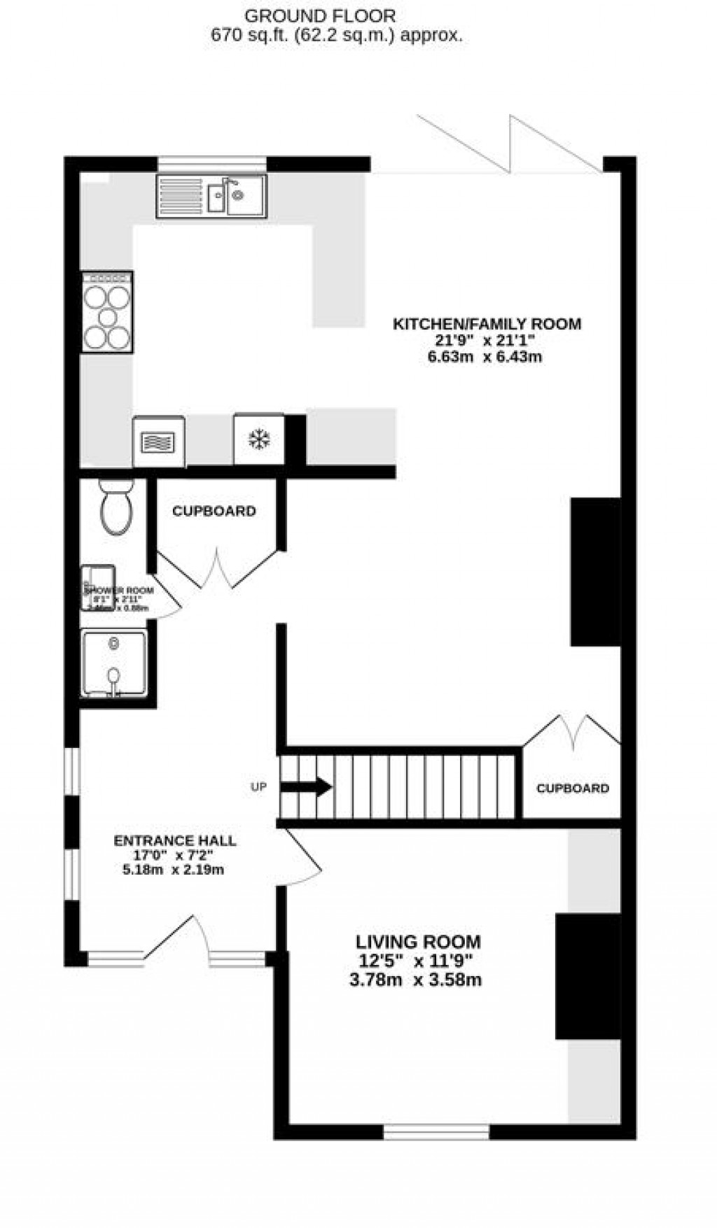 Floorplans For High Street, Saul, Gloucester