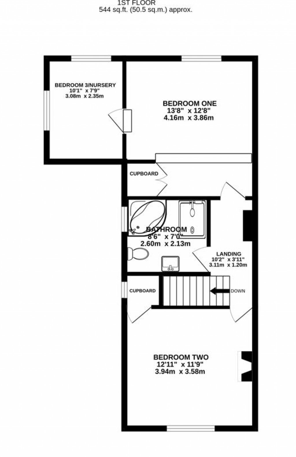 Floorplans For High Street, Saul, Gloucester