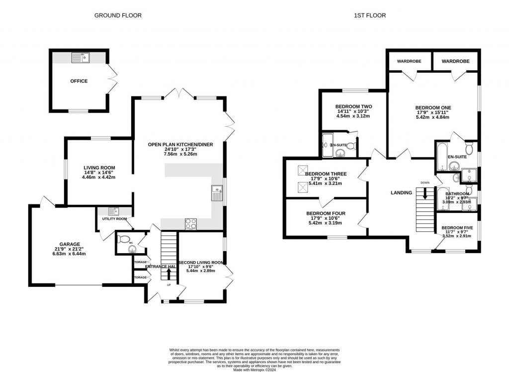 Floorplans For Broad Street, Hartpury, Gloucester