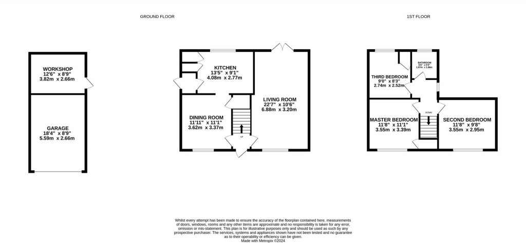 Floorplans For Main Road, Minsterworth, Gloucester