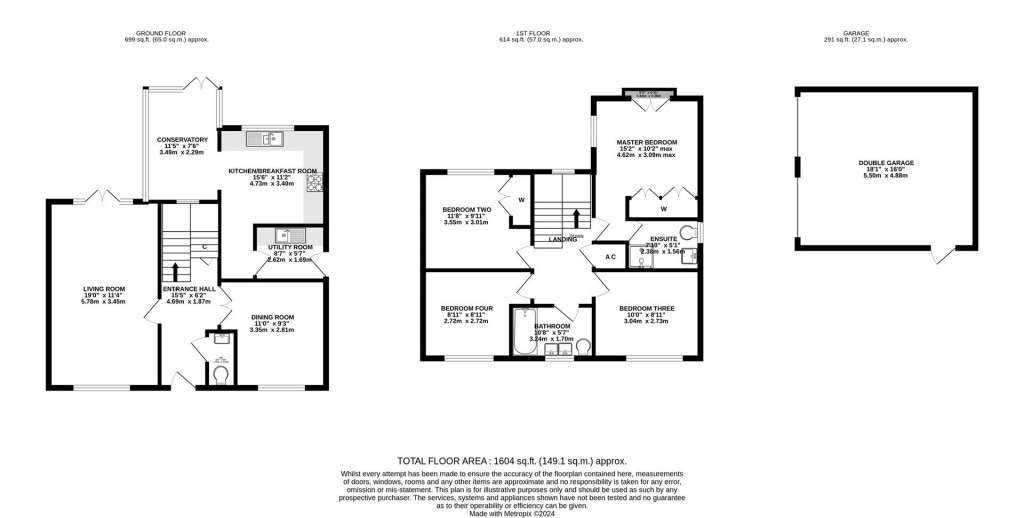 Floorplans For Kaskelot Way, Hempsted, Gloucester