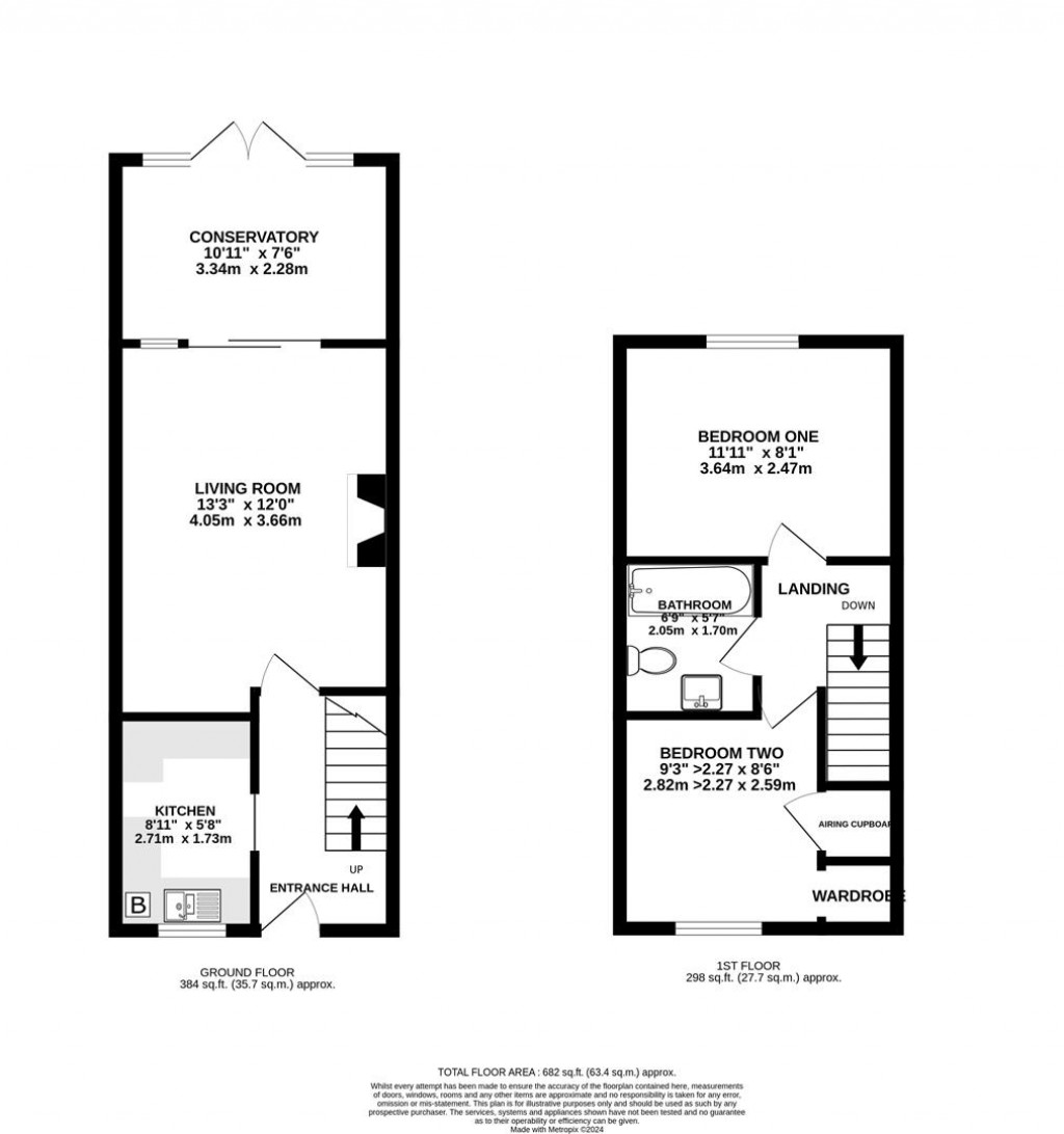 Floorplans For Pippin Close, Abbeymead, Gloucester