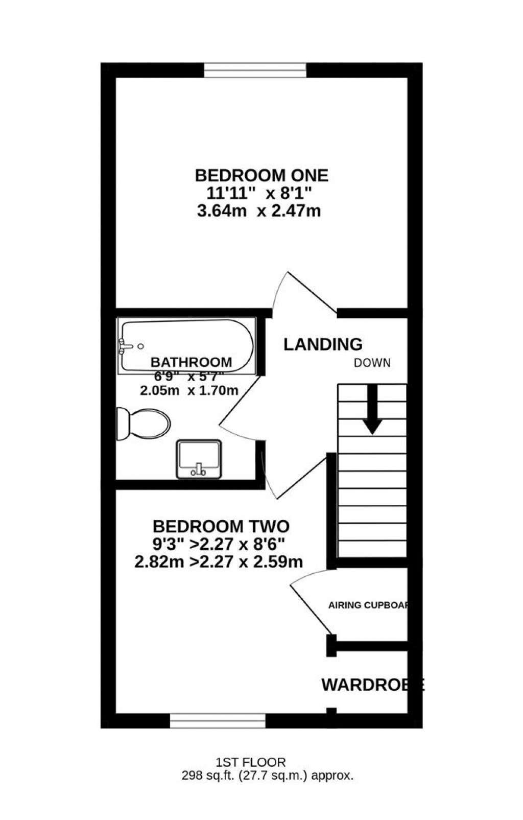 Floorplans For Pippin Close, Abbeymead, Gloucester