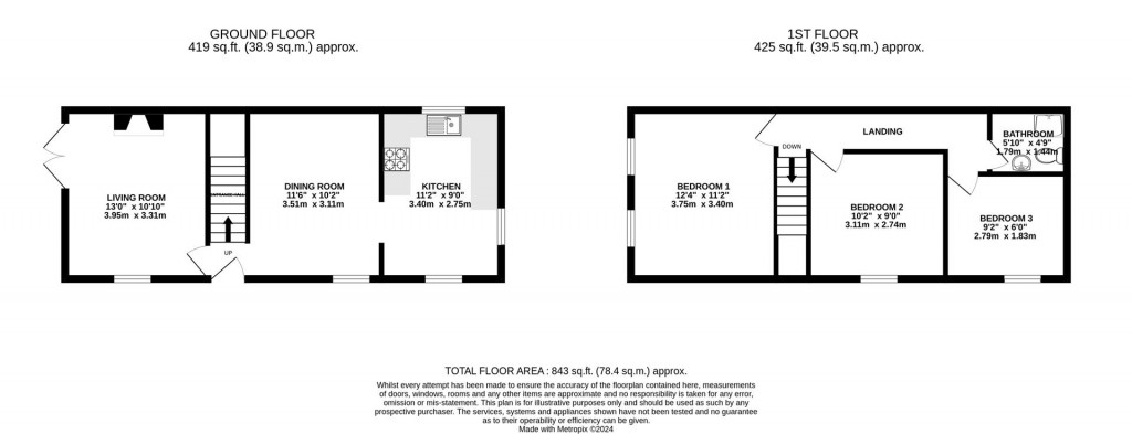 Floorplans For Oxford Street, Gloucester