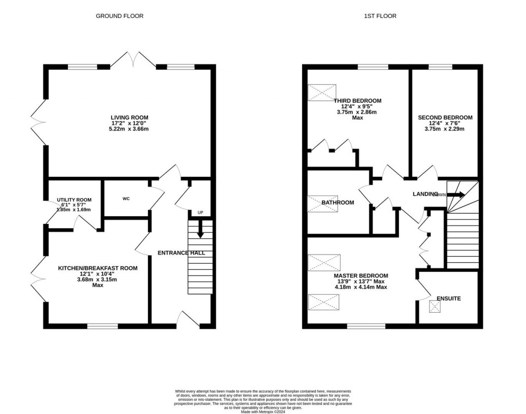 Floorplans For Gloucester Road, Ross-On-Wye