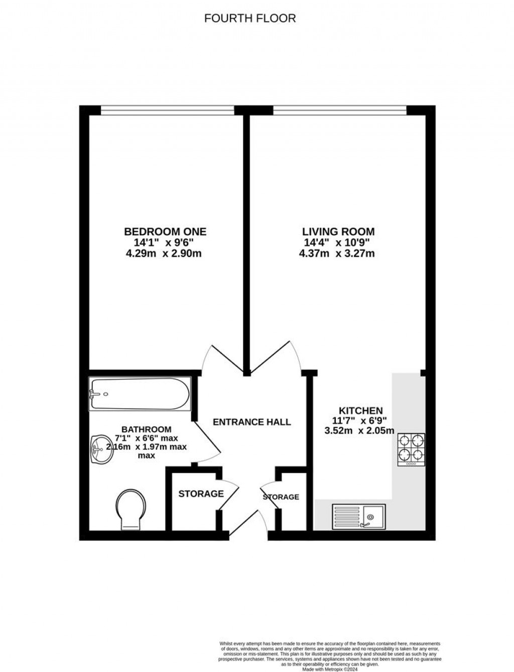 Floorplans For Barge Arm, Gloucester Docks