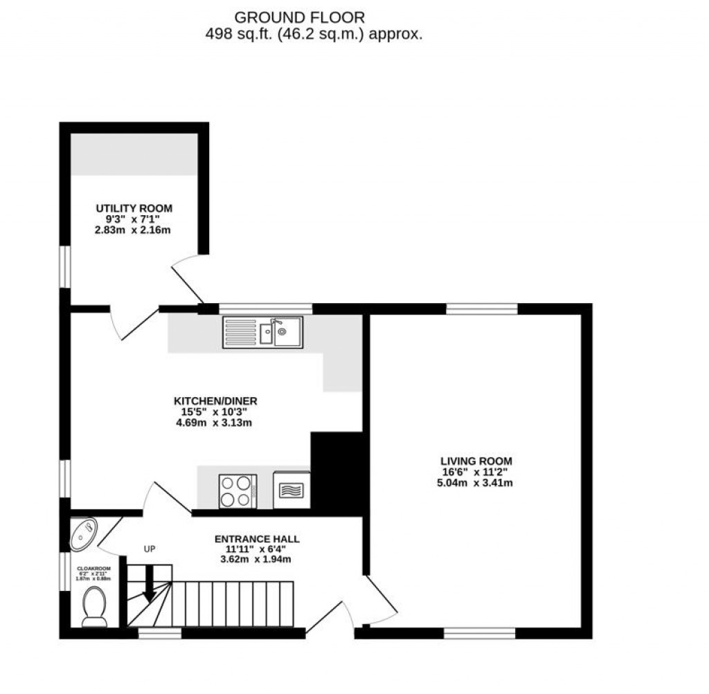 Floorplans For Dudbridge Hill, Stroud