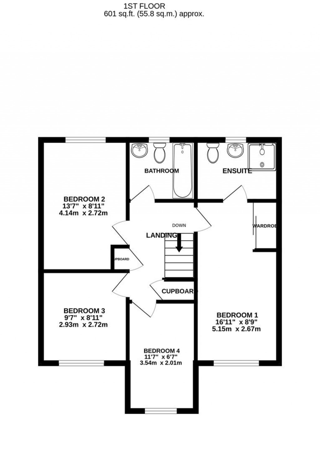 Floorplans For Thomas Stock Gardens, Abbeymead, Gloucester