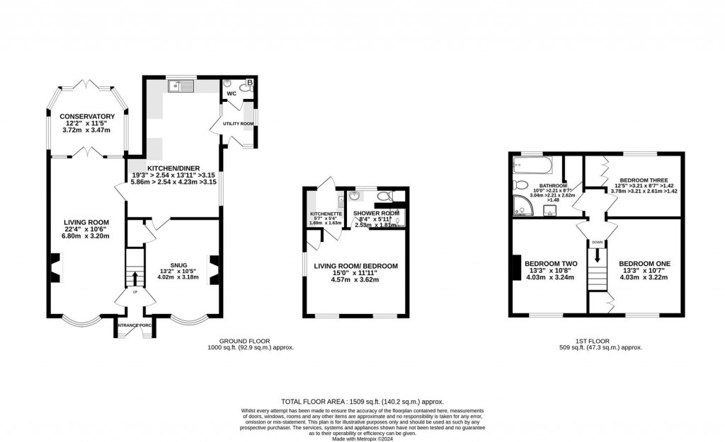 Floorplans For Ermin Street, Brockworth, Gloucester