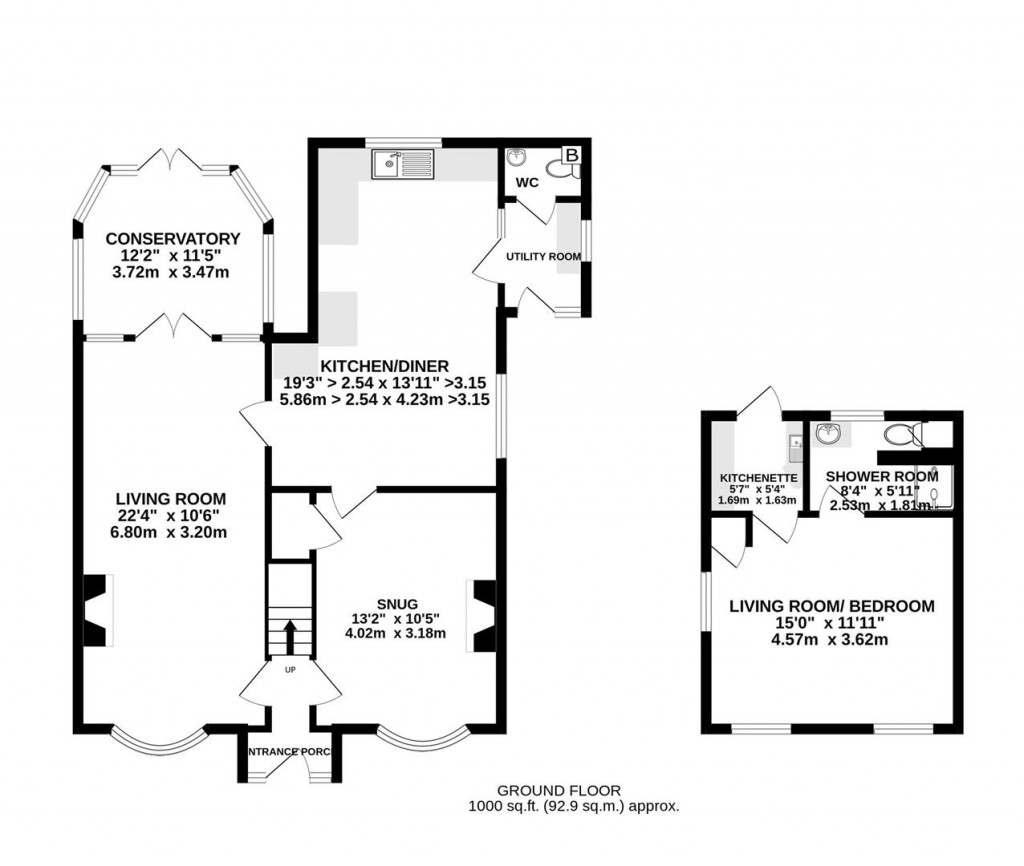 Floorplans For Ermin Street, Brockworth, Gloucester