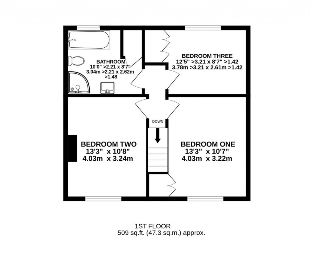 Floorplans For Ermin Street, Brockworth, Gloucester