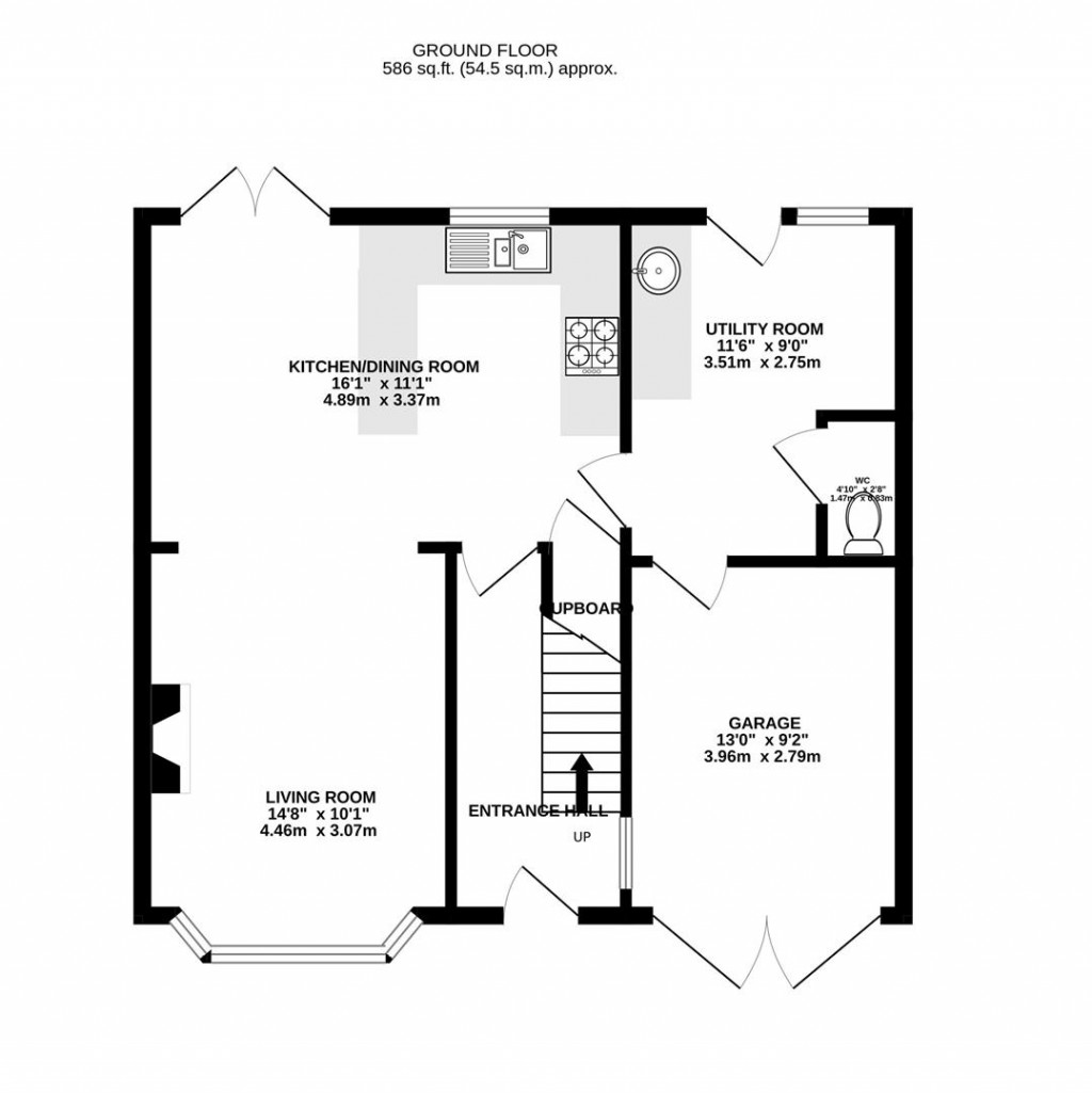 Floorplans For Boverton Drive, Brockworth, Gloucester