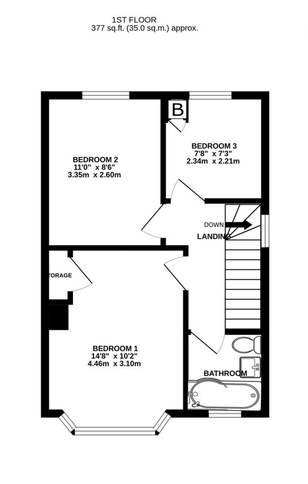 Floorplans For Boverton Drive, Brockworth, Gloucester