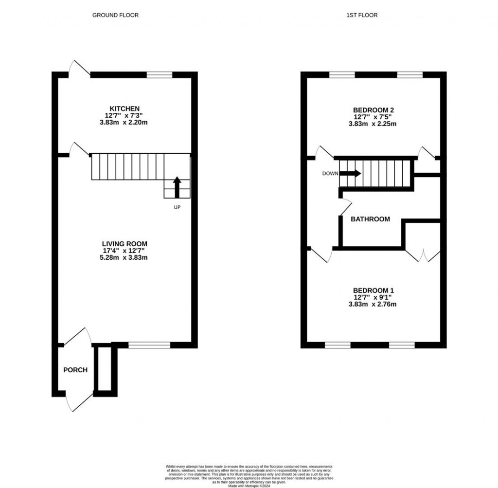 Floorplans For Russett Way, Newent