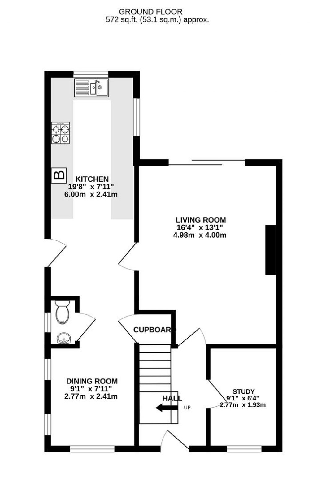 Floorplans For Pinemount Road, Hucclecote, Gloucester