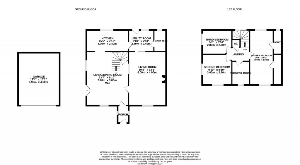 Floorplans For Barbers Bridge, Rudford