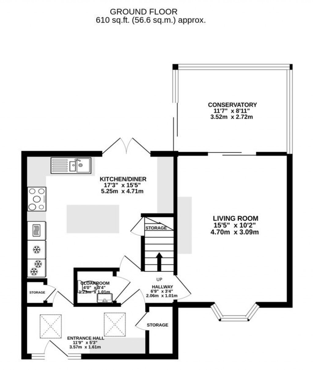 Floorplans For Midland Road, Stonehouse