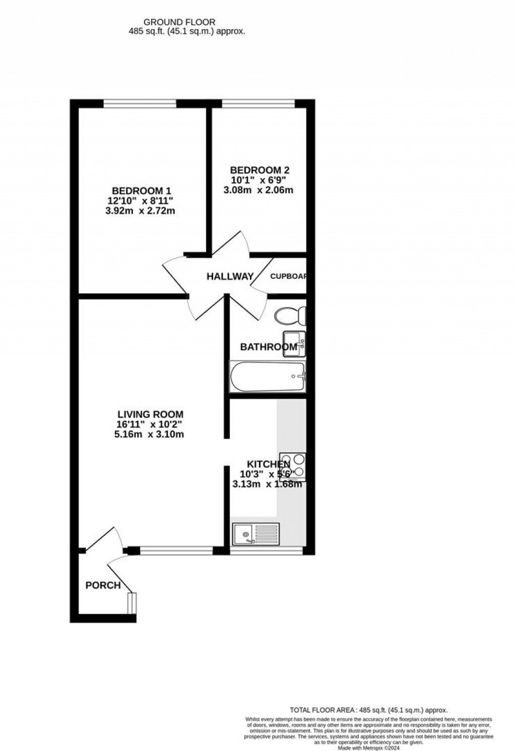 Floorplans For Insley Gardens, Hucclecote, Gloucester