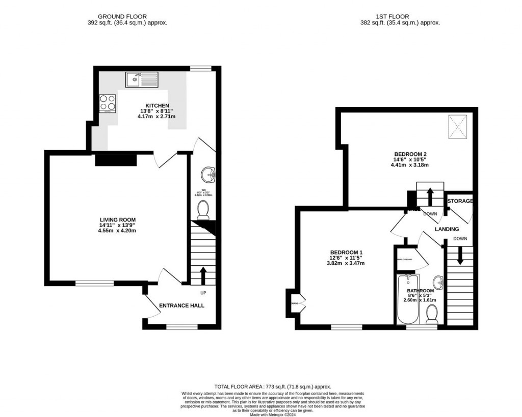 Floorplans For Laburnum Walk, Stonehouse