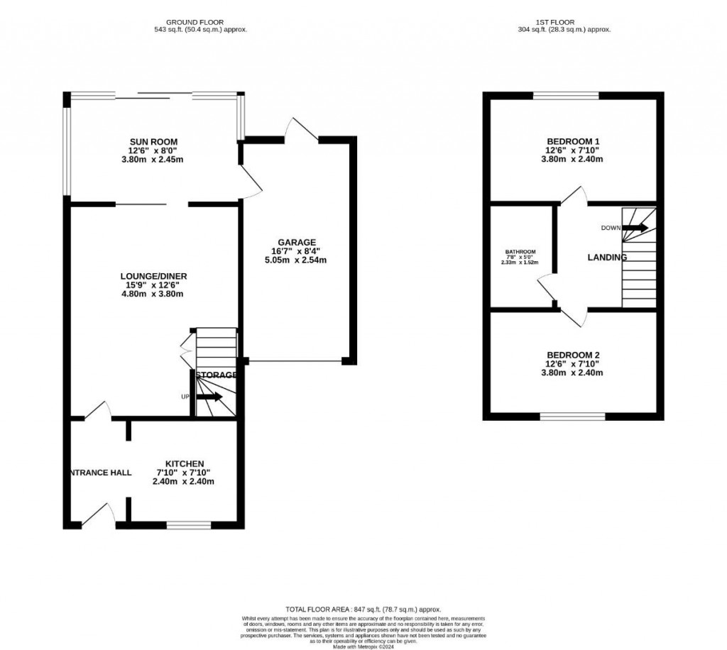 Floorplans For Barnes Wallis Way, Churchdown, Gloucester