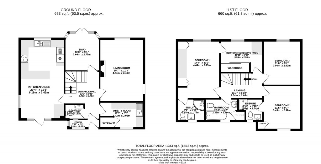 Floorplans For Dursley Road, Woodfield, Cam