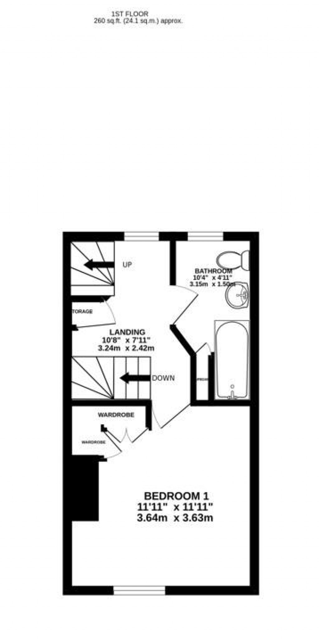 Floorplans For Regent Street, Stonehouse