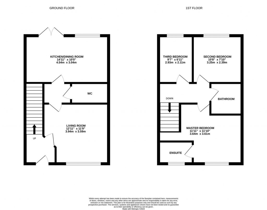 Floorplans For Buzzard Row, Newent