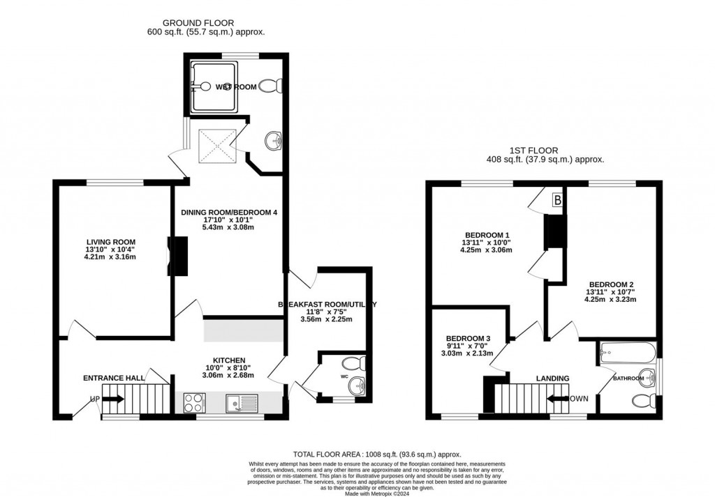 Floorplans For Barbridge Road, Cheltenham