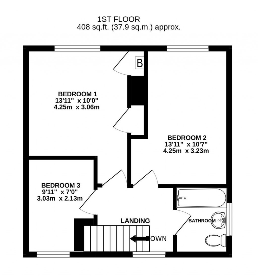 Floorplans For Barbridge Road, Cheltenham