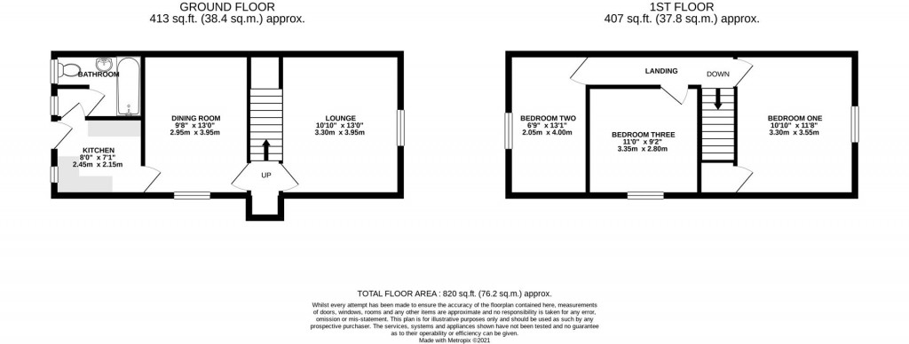 Floorplans For Morpeth Street, Gloucester, GL1