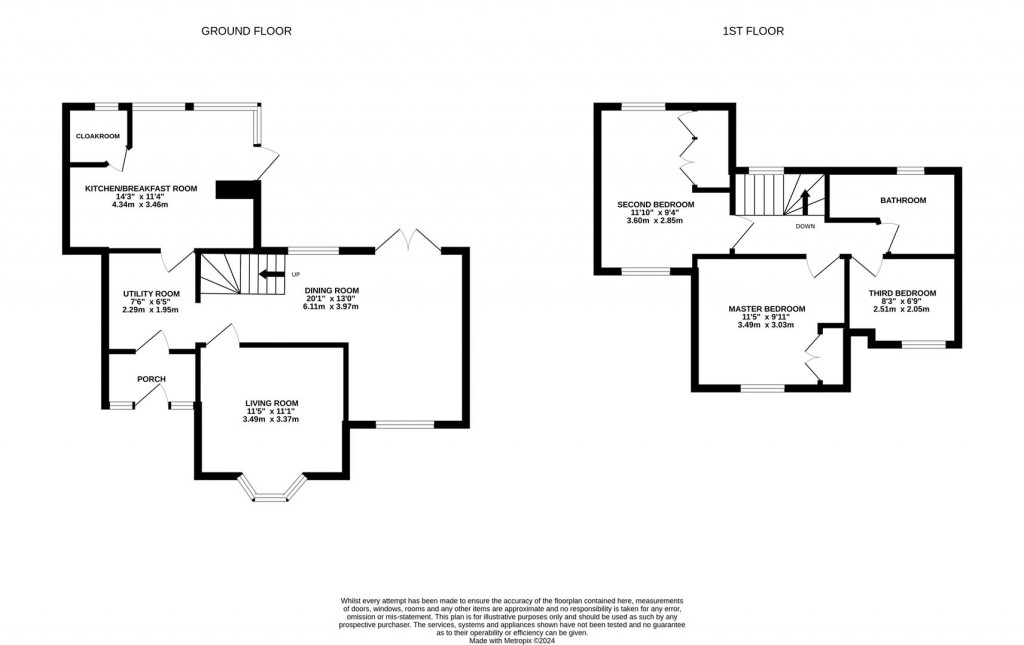 Floorplans For Tibberton, Gloucester