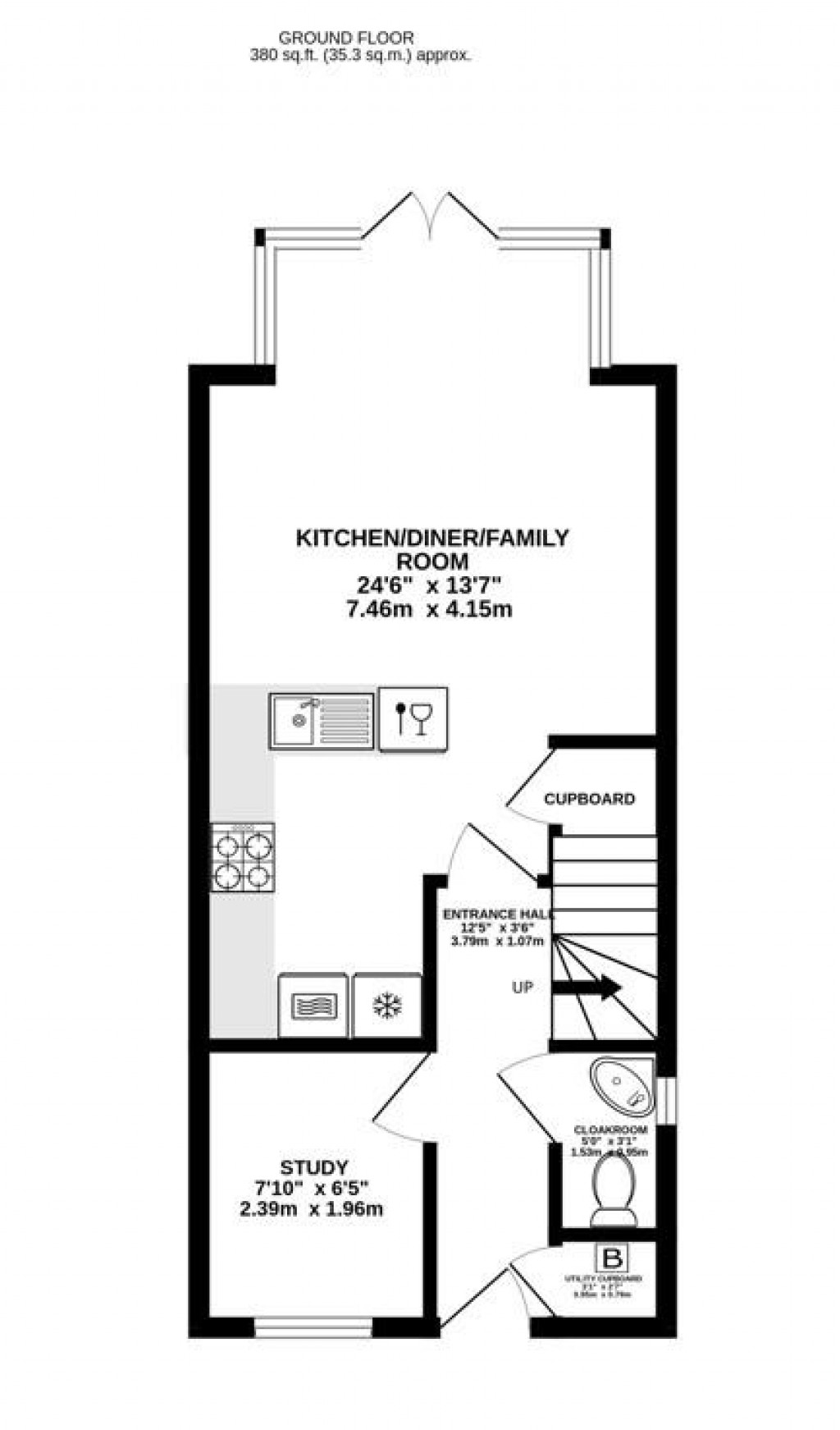 Floorplans For Gilbert Young Close, Great Oldbury, Stonehouse