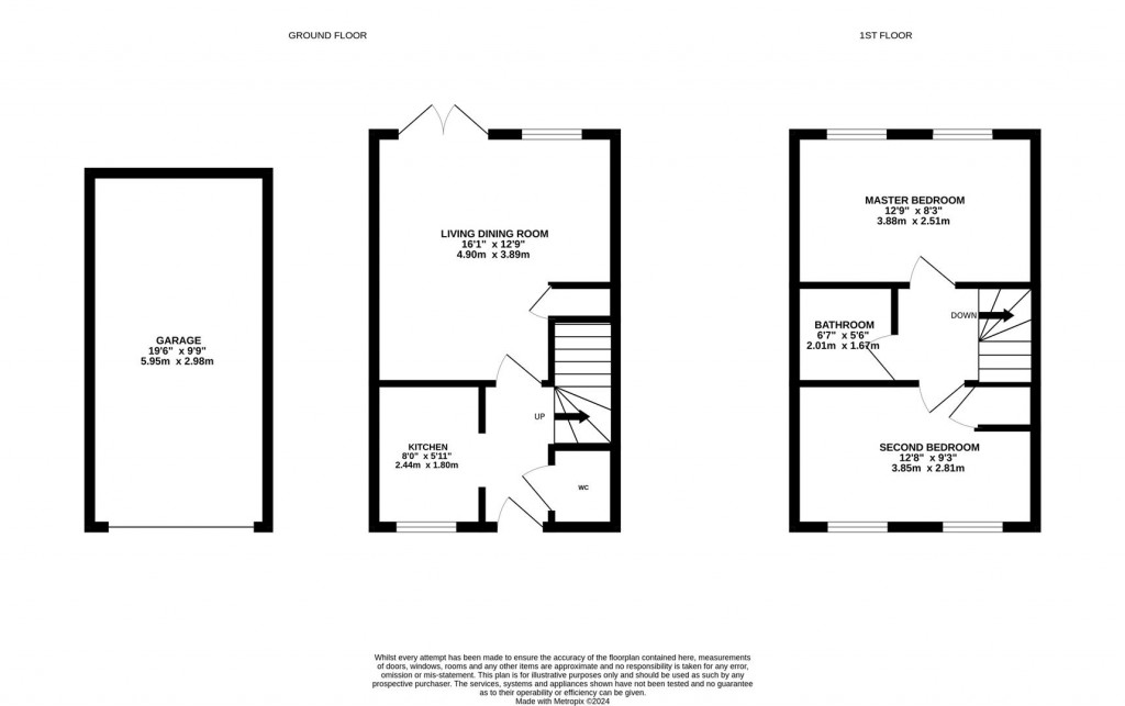 Floorplans For Rudloe Drive, Kingsway, Quedgeley, Gloucester