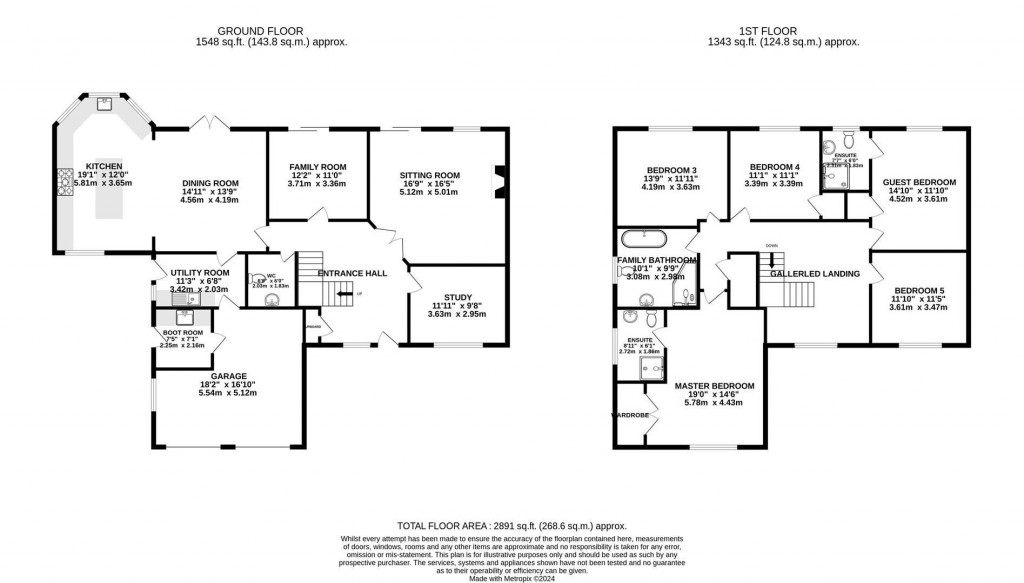 Floorplans For Old Tewkesbury Road, Norton, Gloucester