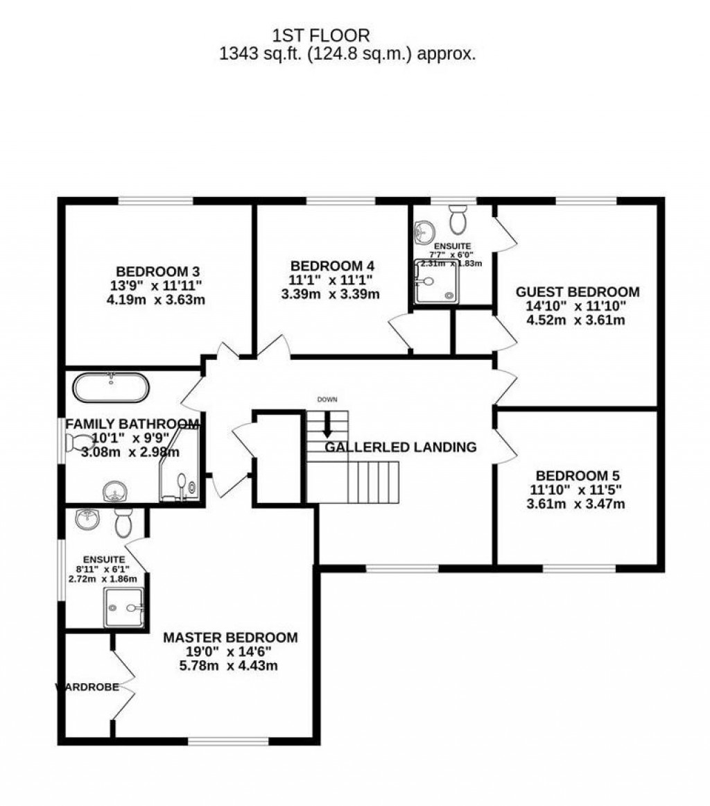 Floorplans For Old Tewkesbury Road, Norton, Gloucester