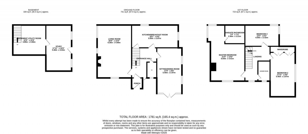 Floorplans For Linton, Ross-On-Wye