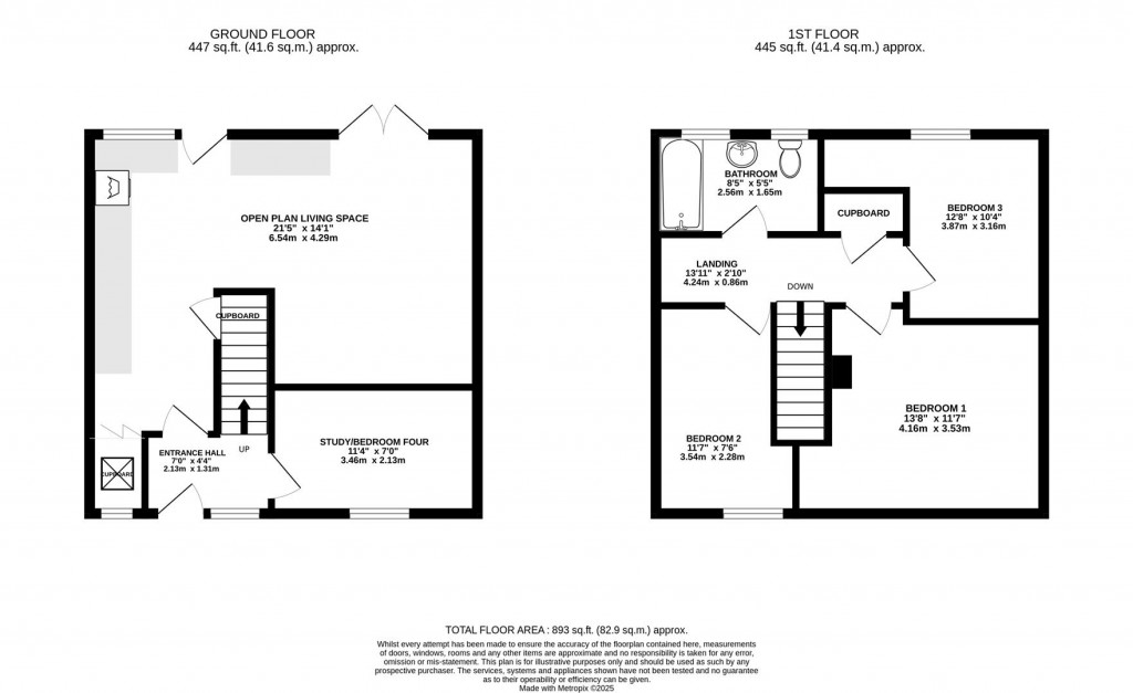 Floorplans For Ann Wicks Road, Frampton On Severn, Gloucester