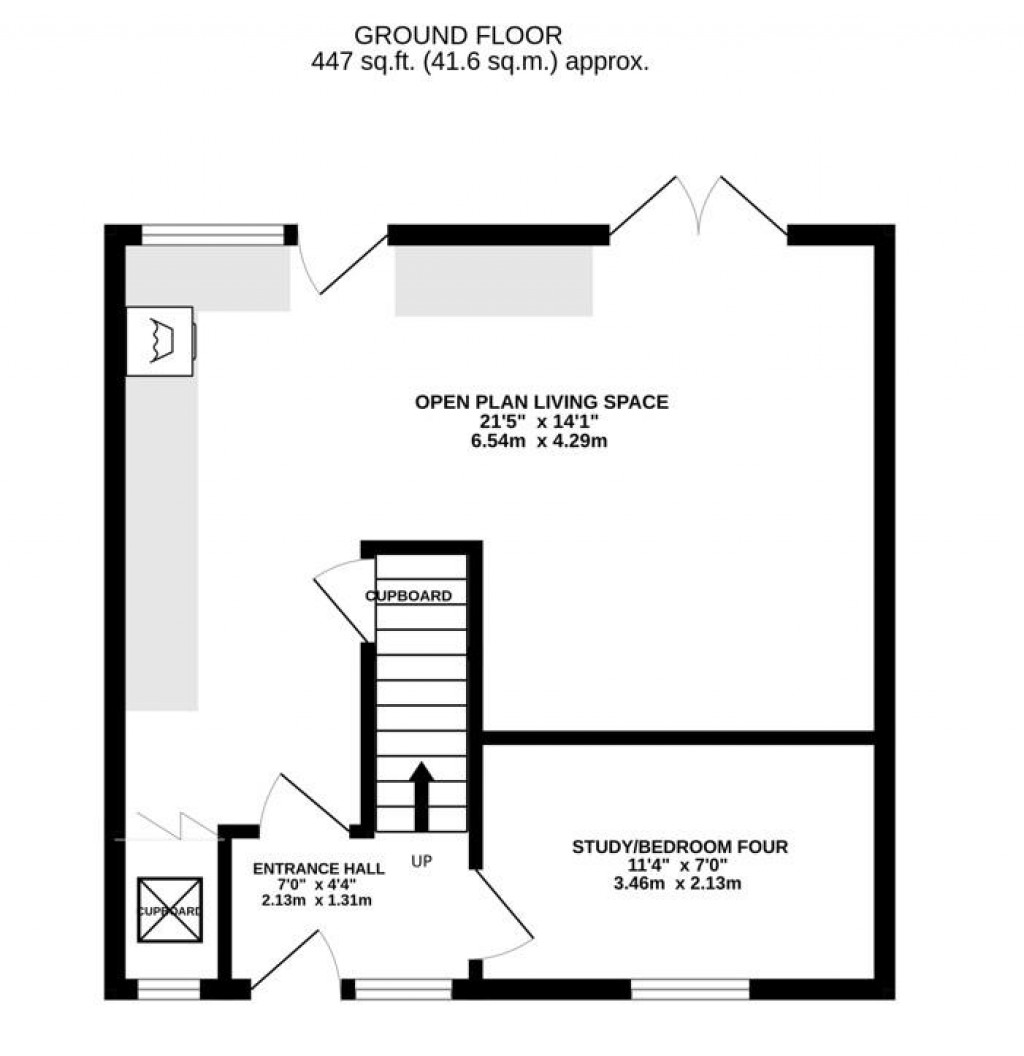 Floorplans For Ann Wicks Road, Frampton On Severn, Gloucester