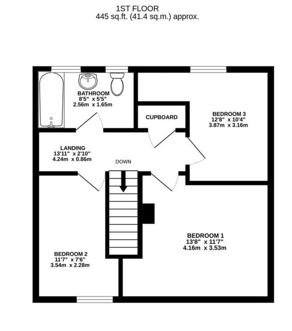 Floorplans For Ann Wicks Road, Frampton On Severn, Gloucester