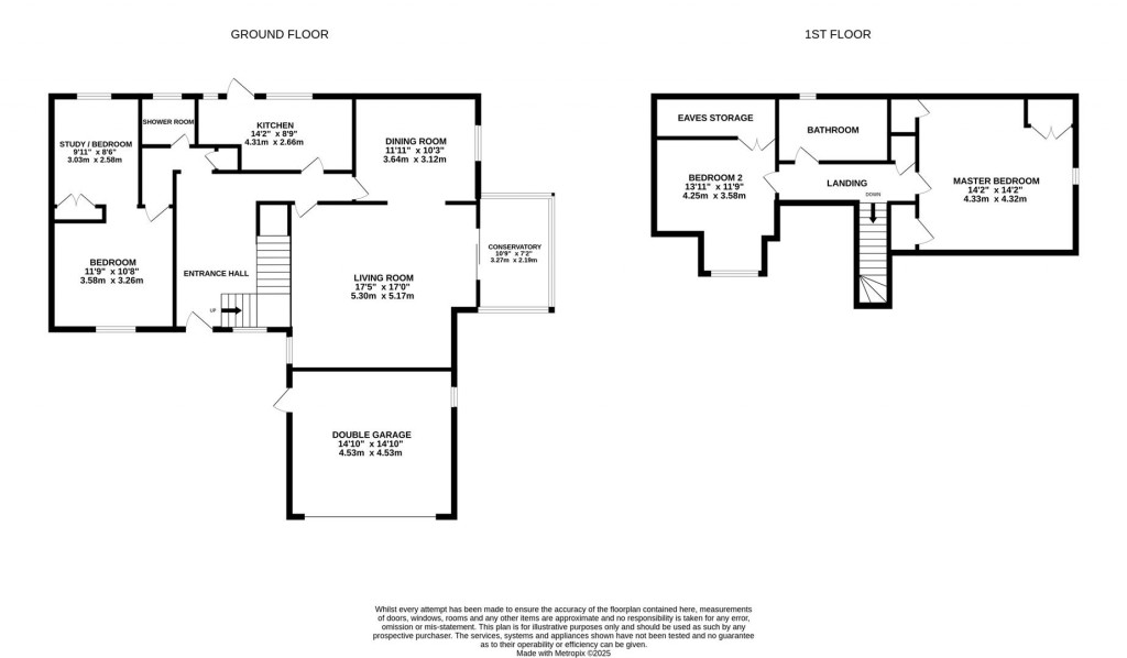 Floorplans For Aston Bank, Aston Ingham, Ross-On-Wye