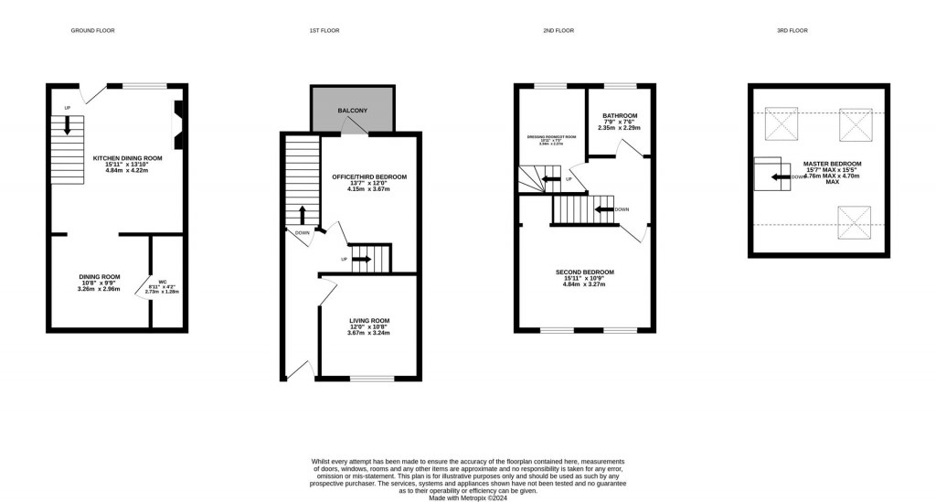 Floorplans For Bayhead Villas, Central Lydbrook, Lydbrook